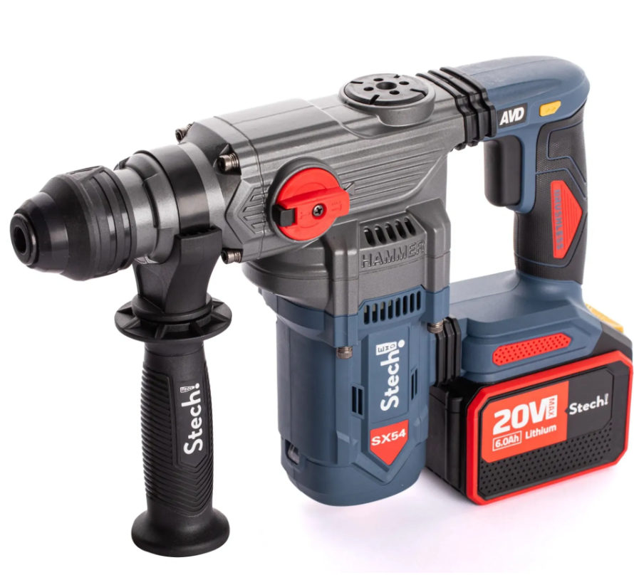 Stechend SX54  2x4 Ah 20V Akülü Kırıcı Delici