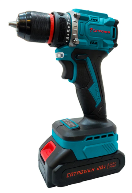 CATPOWER 1515 Kömürsüz Motor Akülü Vidalama 50Nm Tork 20V 2.0Ah (2 Akülü)