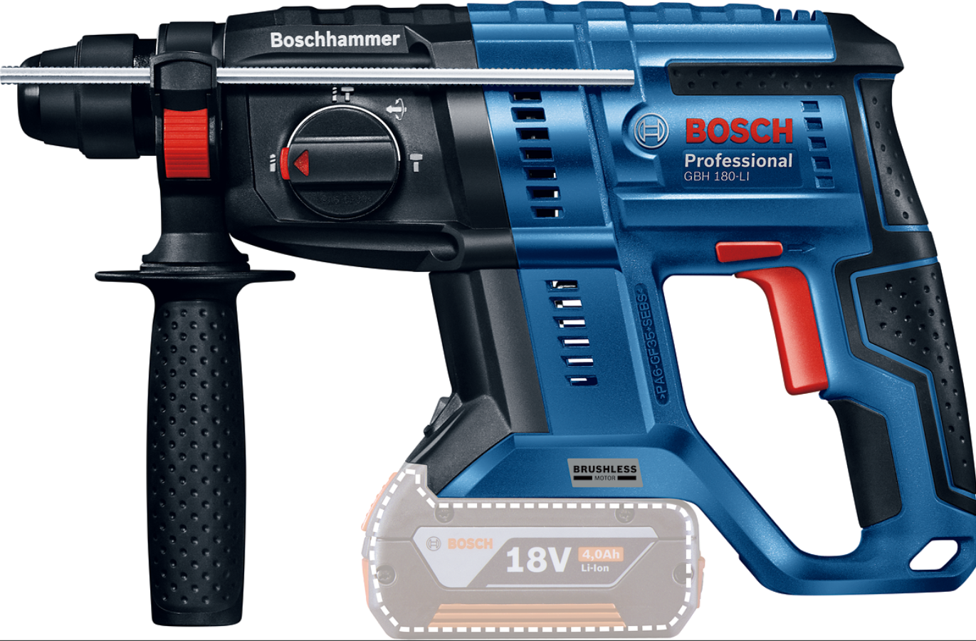 Bosch Professional GBH 180-LI Akülü Kırıcı Delici (SOLO)
