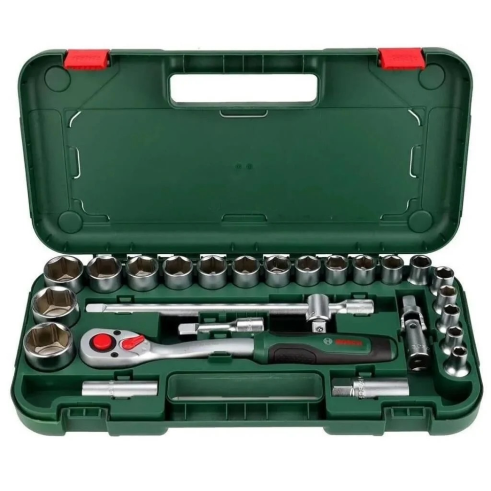 Bosch 1/2'' Altı Köşe Lokma Anahtar Takımı 25 parça 1600A02Z9F