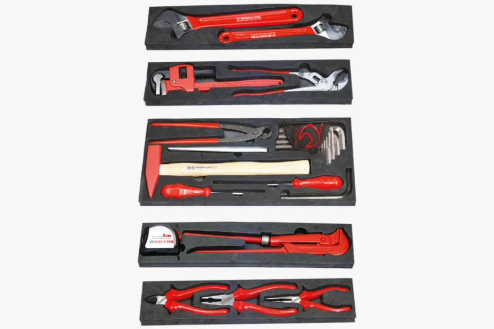 İzeltaş Tesisatçı Takım Çantası 5 Gözlü (28 Parça) 8420005028