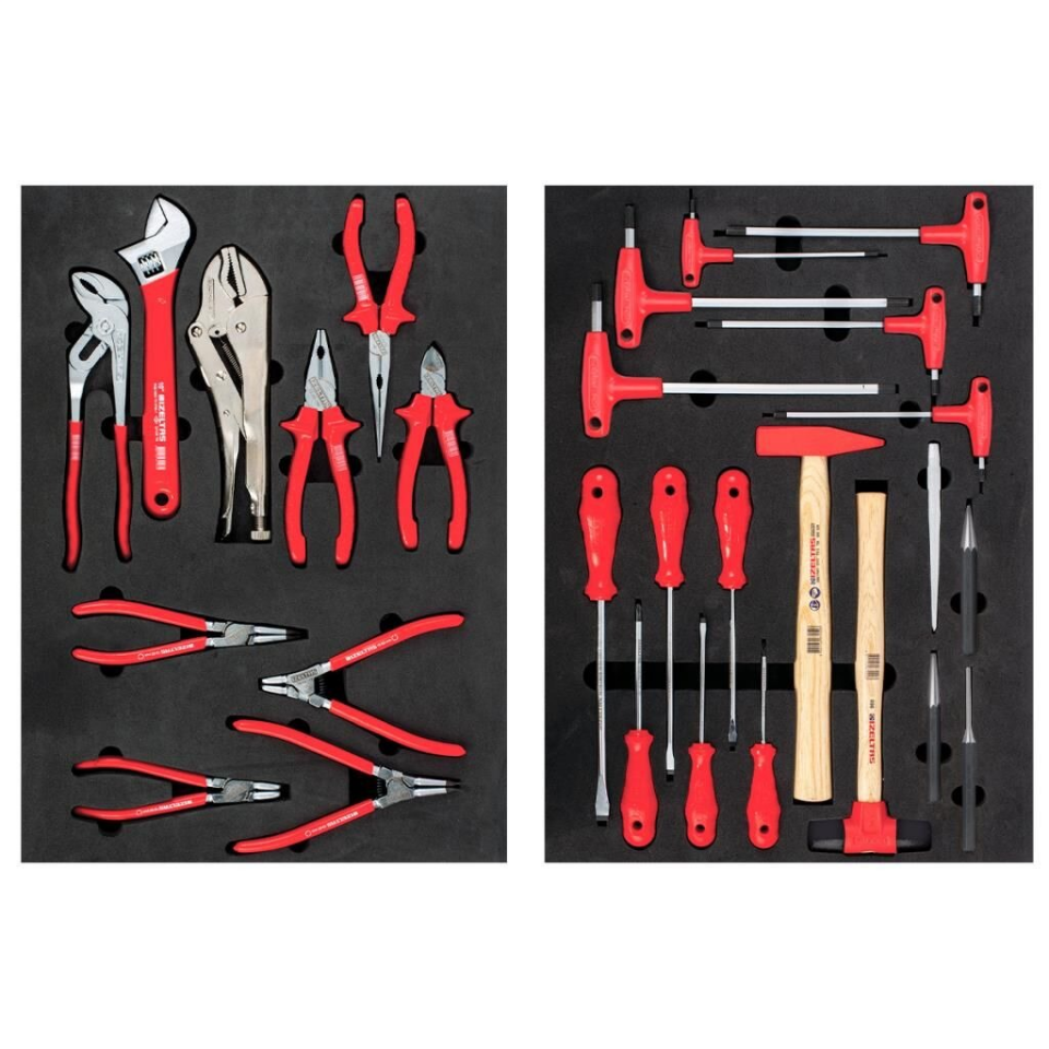 İzeltaş Pro Serisi Takım Dolabı 8 Çekmeceli - Dolu (206 Parça) 8241001209