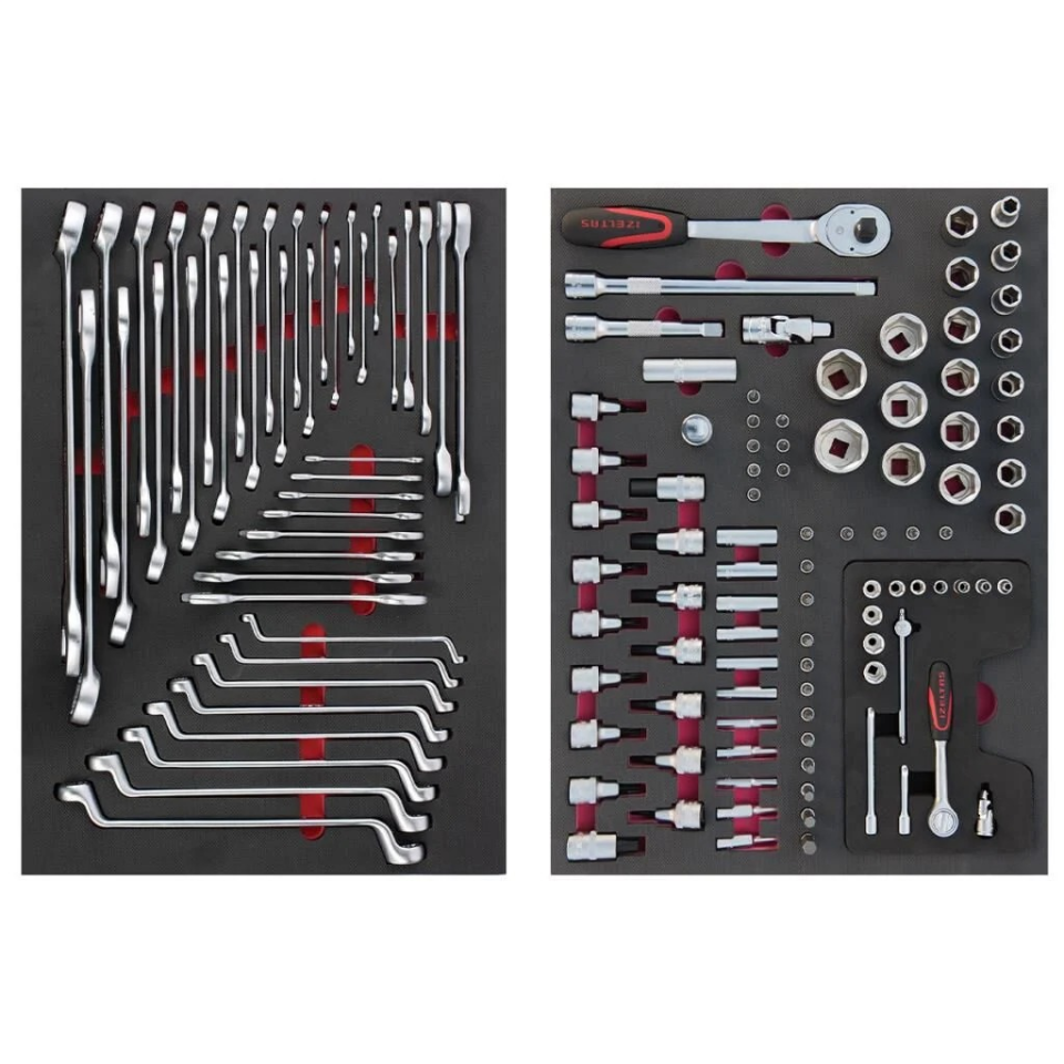 İzeltaş Premium Serisi Takım Dolabı 7 Çekmeceli - Dolu (250 Parça) 8245007096