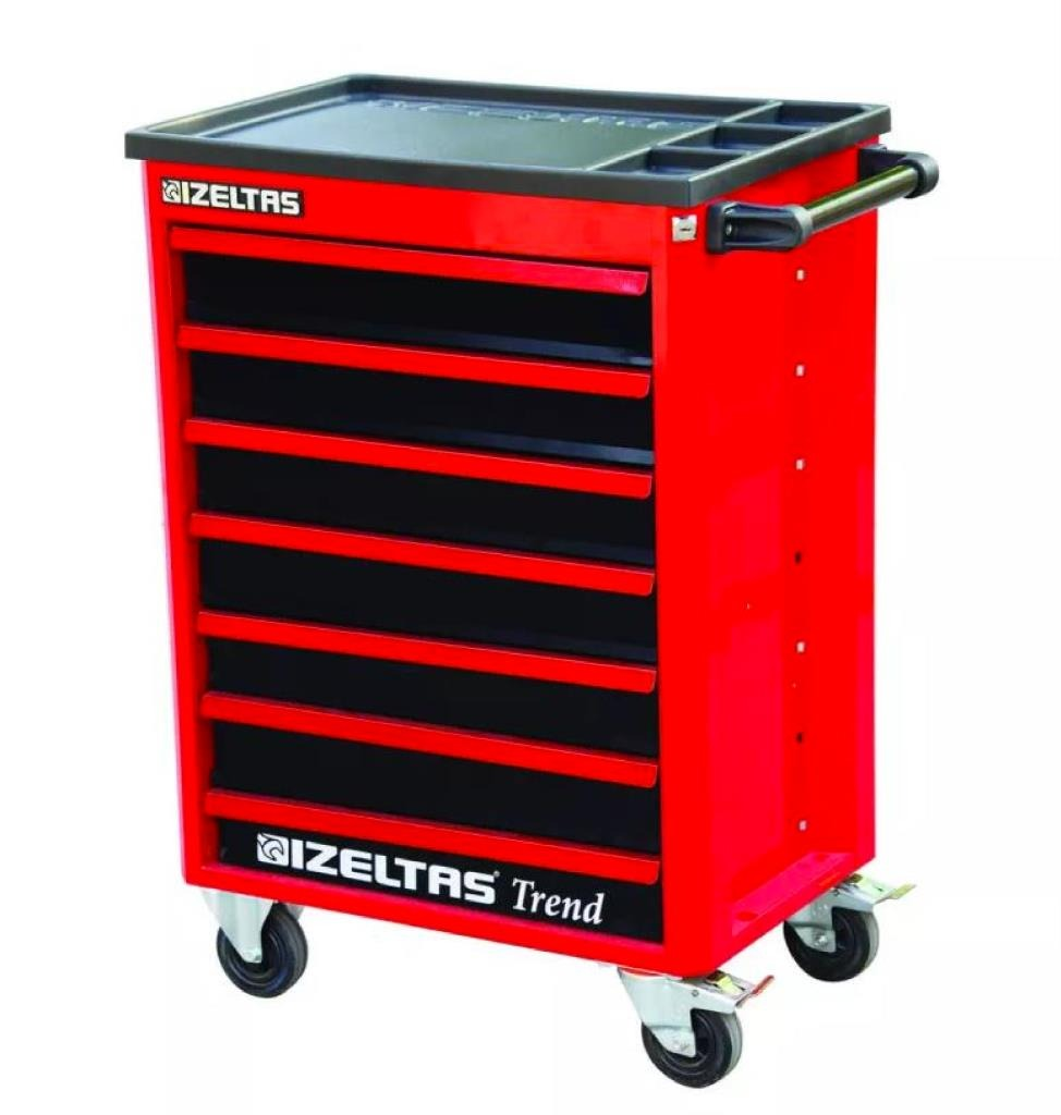 İzeltaş Trend Serisi Takım Dolabı 7 Çekmeceli - Dolu (93 Parça) 8244007096