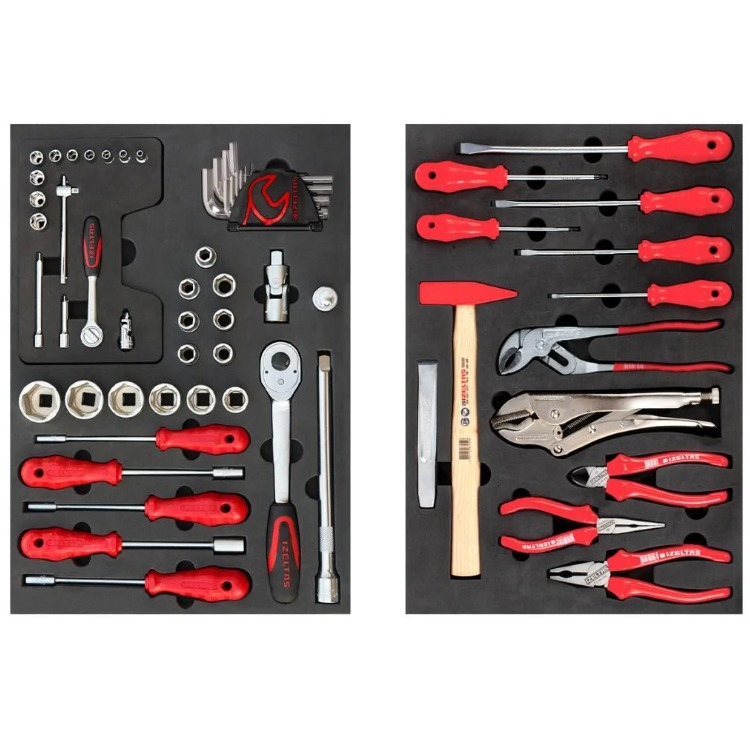 İzeltaş Trend Serisi Takım Dolabı 7 Çekmeceli - Dolu (93 Parça) 8244007096