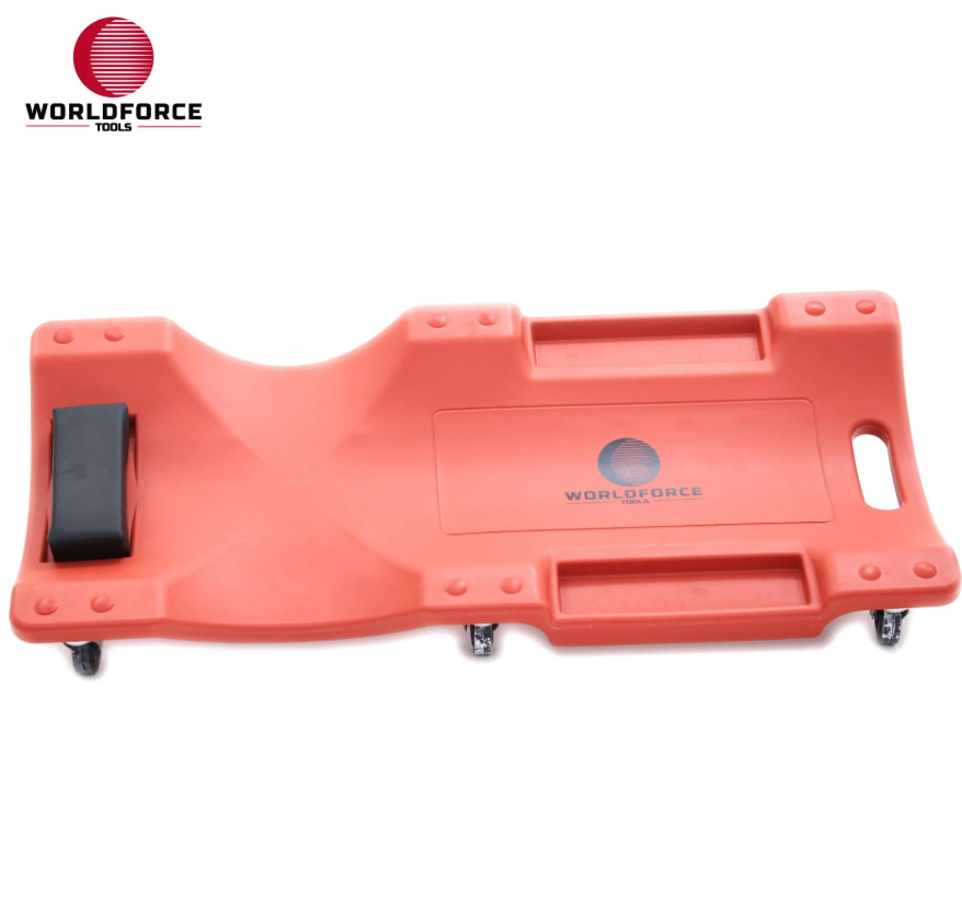 Worldforce Araç Altı Yatma Tahtası Plastik 36'' Kırmızı