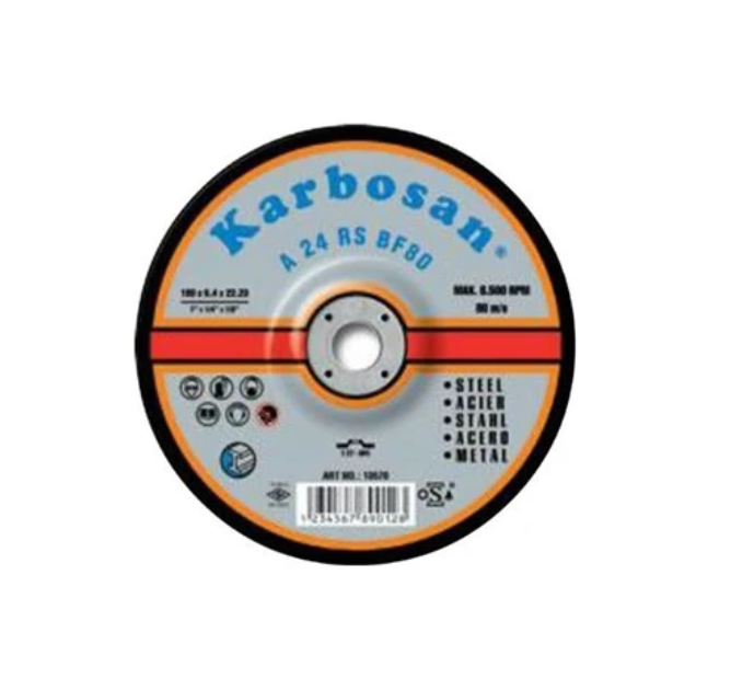 Karbosan Metal Taşlama Diski 115x6.4x22.23