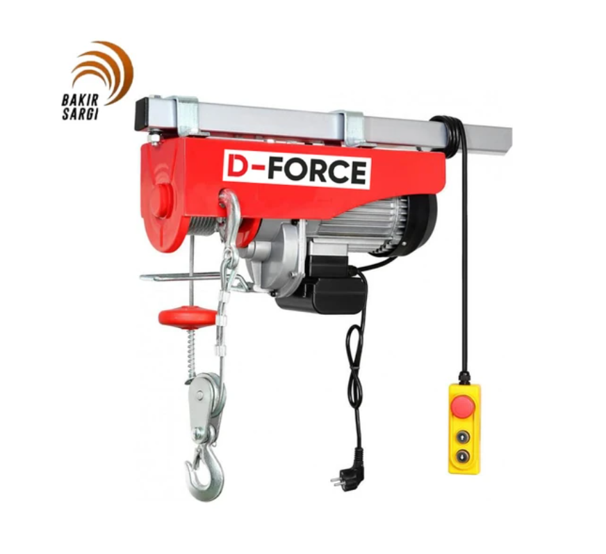 D-FORCE Elektrikli Vinç 600-1200 kg