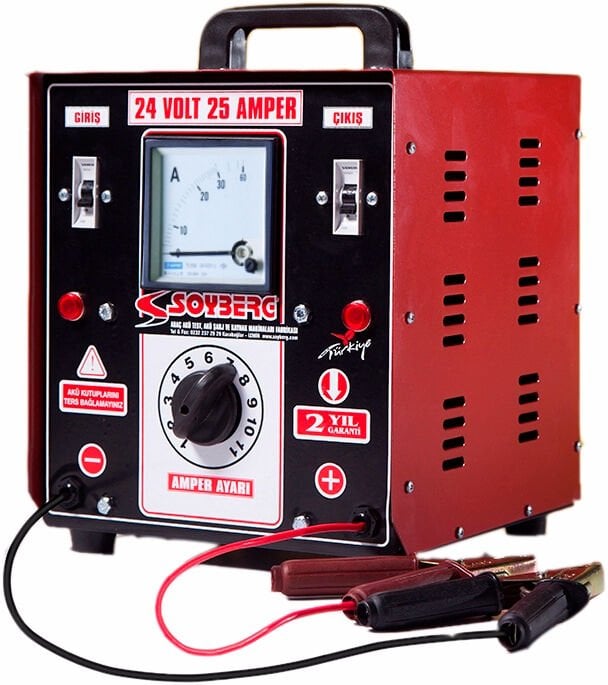 Soyberg 225 İki Akü Şarj Cihazı