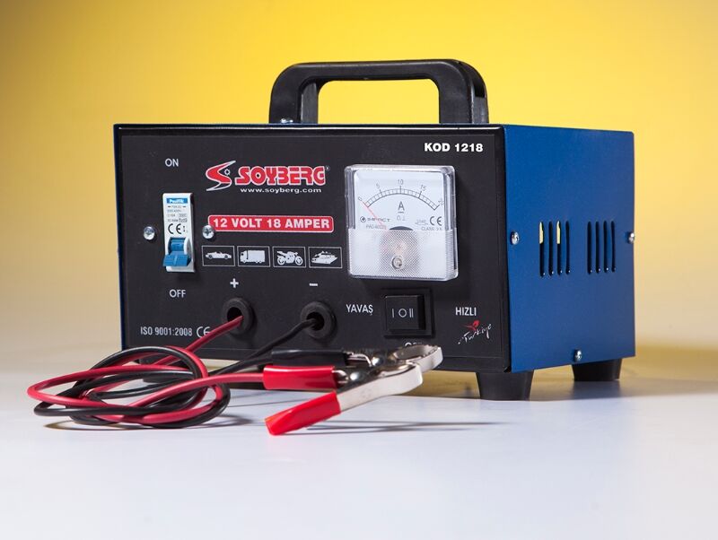 Soyberg S-1218-M Tek Akü Şarj Cihazı