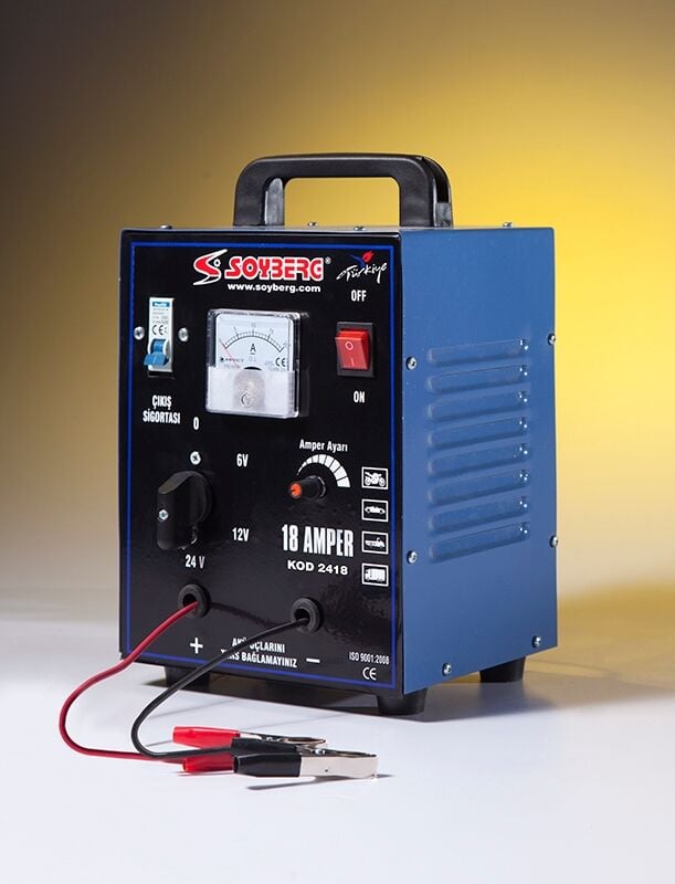 Soyberg S-2418 İki Akülük Şarj Cihazı