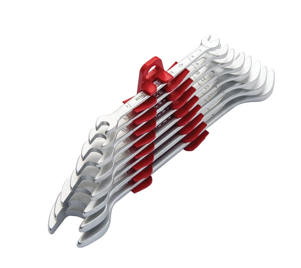 İzeltaş 0130 00 2108 İki Ağız Anahtar Takımı Uzun 8 Parça