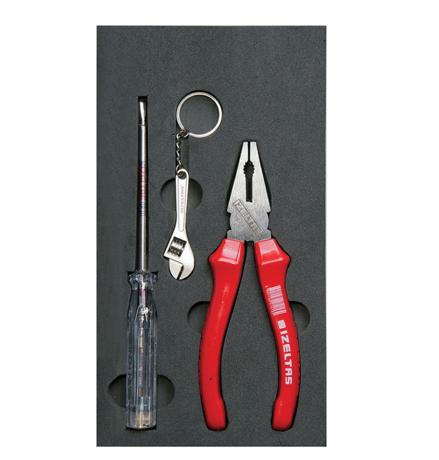 İzeltaş 3020 00 1002 Pense-Kontrol Kalemi Set 2 Parça