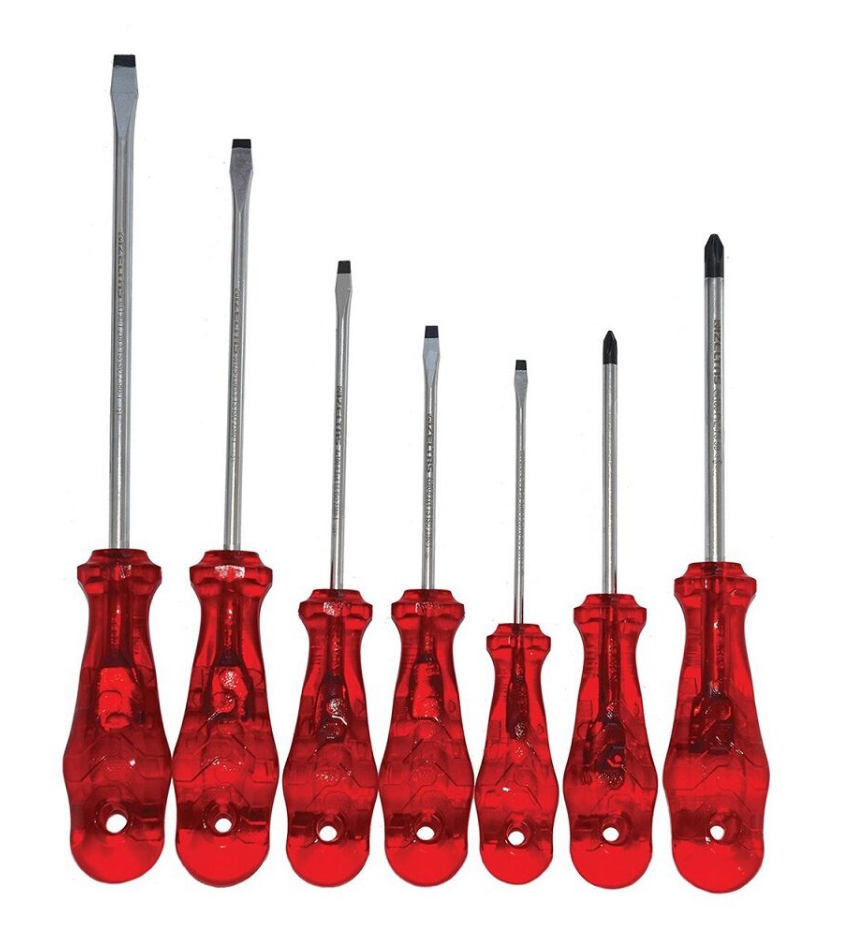 İzeltaş 4100 00 8107 Tornavida Seti Kraft Seri 7 Parça