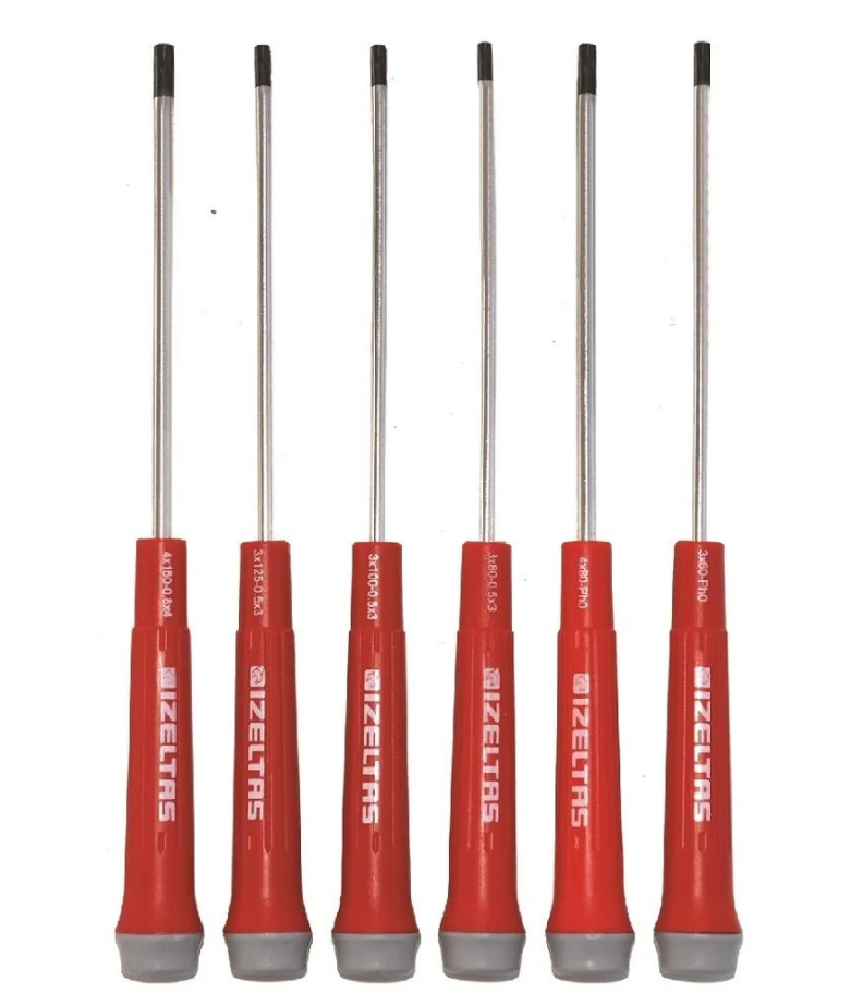 İzeltaş 4530 00 1006 Elektronikçi Klemens Torx Uçlu Tornavida Seti