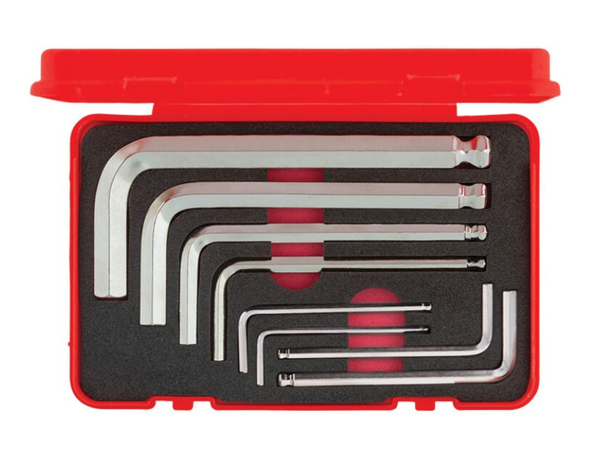 İzeltaş 4905 00 7108 Yuvarlak Başlı Allen Anahtar Takımı 8 Parça