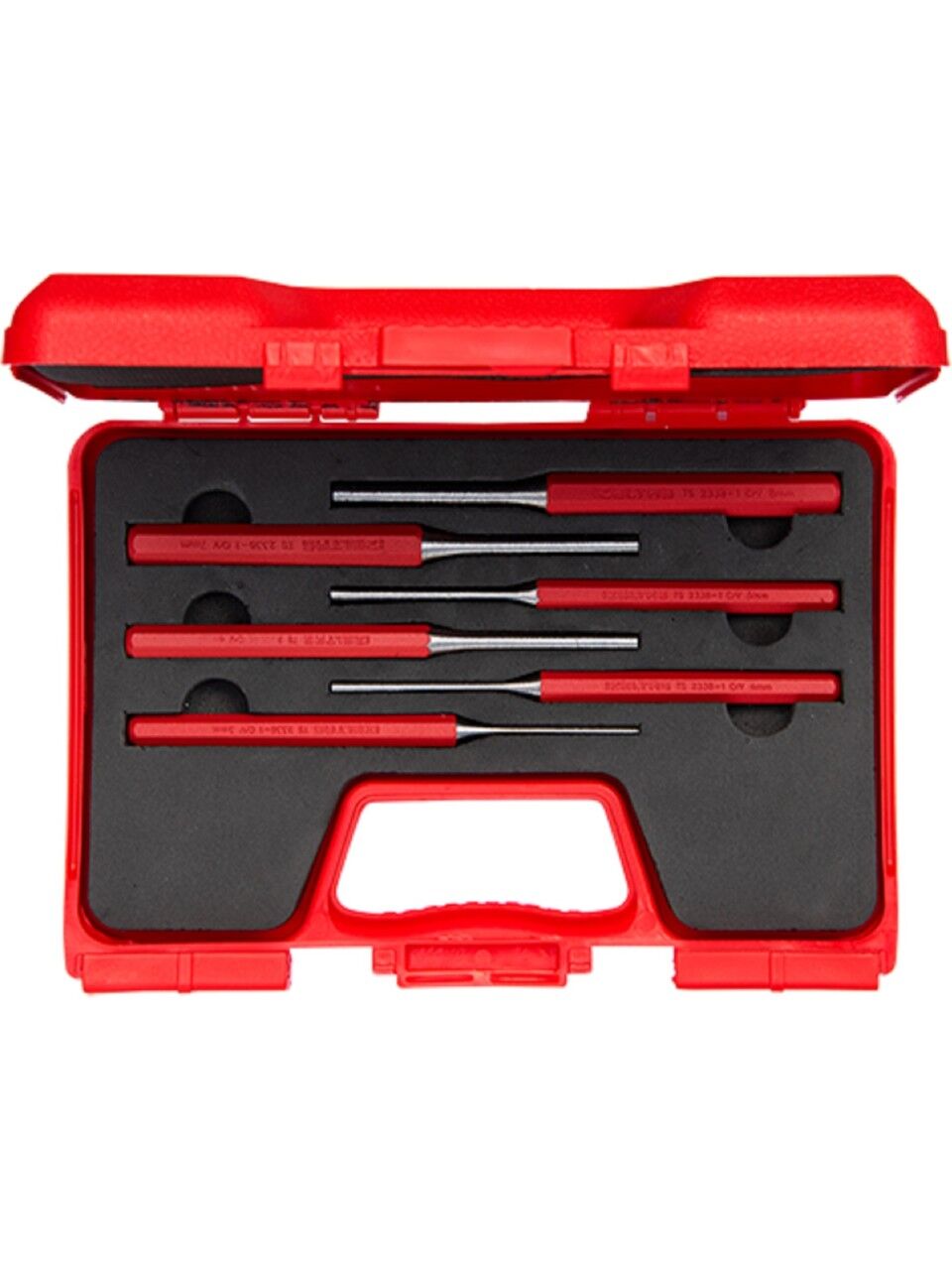 İzeltaş 5550 00 1006 Düz Pim Zımba Takımı 6 Parça