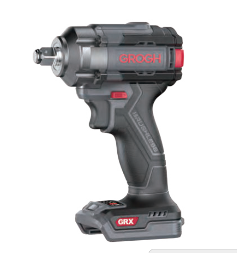 Grogh Kömürsüz Motorlu Çift Akülü 4'lü Set GRX9202S - Akülü Darbeli Matkap + Akülü Darbeli Somun Sıkma + Akülü Avuç Taşlama