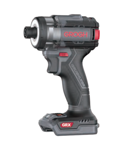 GROGH Çift Akülü 4'lü Set GRX9201S | Darbeli Matkap + Torklu Vidalama + Avuç Taşlama + Kırıcı Delici