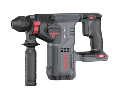 GROGH Çift Akülü 4'lü Set GRX9201S | Darbeli Matkap + Torklu Vidalama + Avuç Taşlama + Kırıcı Delici