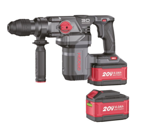GROGH Li-ion Akülü Kırıcı Delici Matkap 20V GRX2065-6 BMC | Kömürsüz Motorlu Şarjlı Kırıcı Delici Matkap