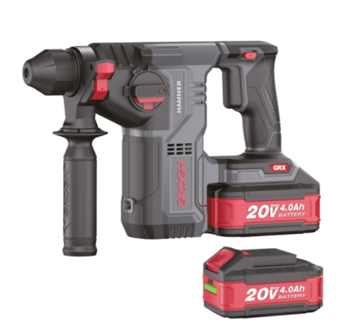 GROGH Li-ion Akülü Kırıcı Delici Matkap 20V GRX2063-4 BMC | Kömürsüz Motorlu Şarjlı Kırıcı Delici Matkap