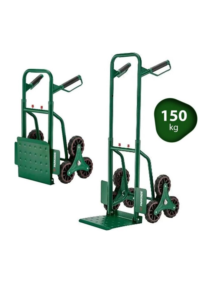 Parkside 488040 Merdiven Çıkan Koli Yük Taşıma Arabası 150 kg