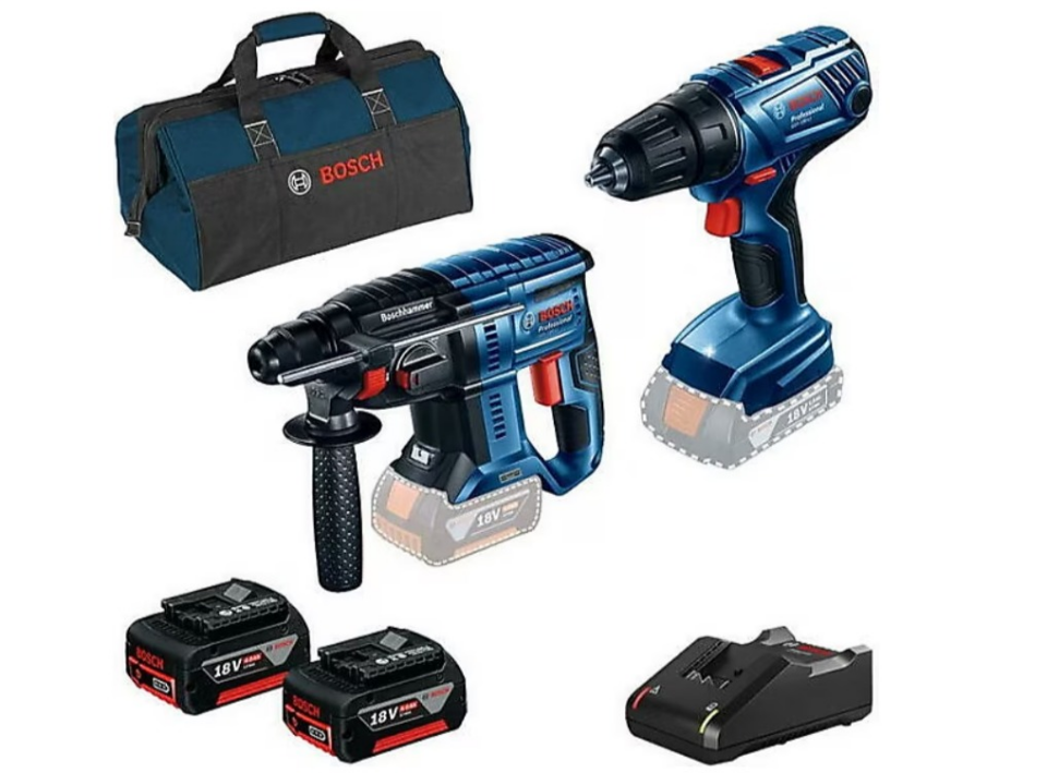 Bosch GBH 180 GSR 180 Akülü Set 2x4 Ah 0615990M31
