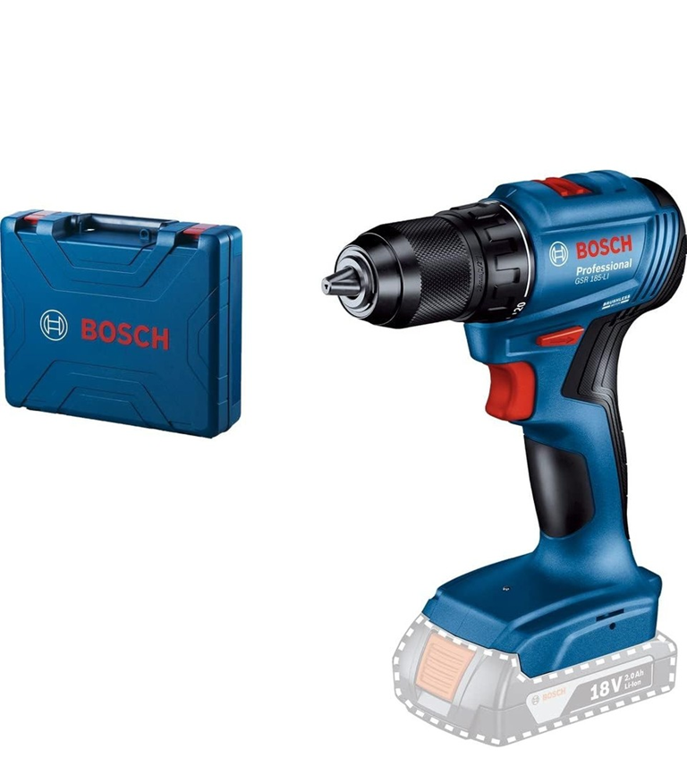 Bosch GSR 185-LI Akülü Delme Vidalama Makinesi Solo 06019K3003